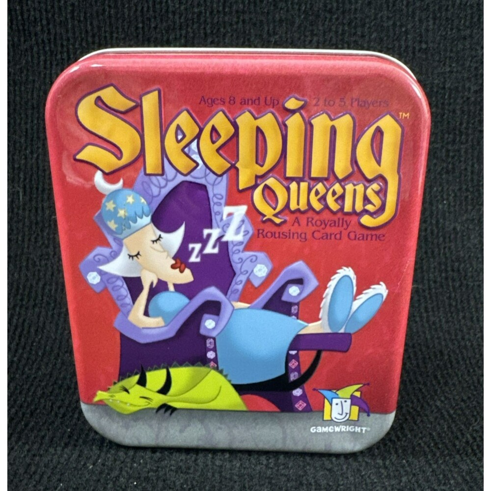 Gamewright SLEEPING QUEENS Deluxe Card Game Collector's Sealed Cards NO Stickers